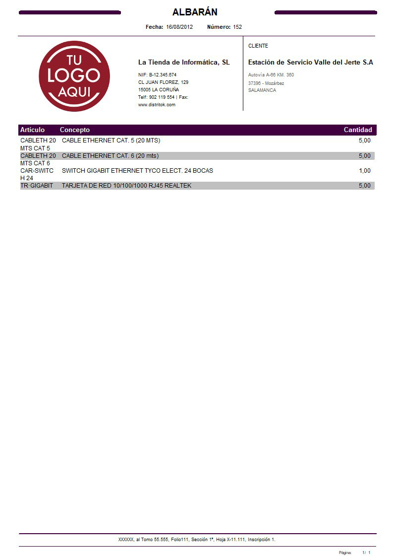 Albaran 11 sin valorar