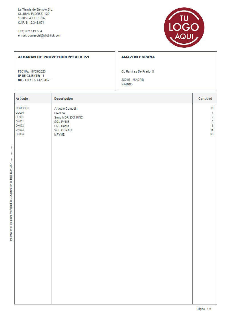 Albaran prov 02 sin Valorar