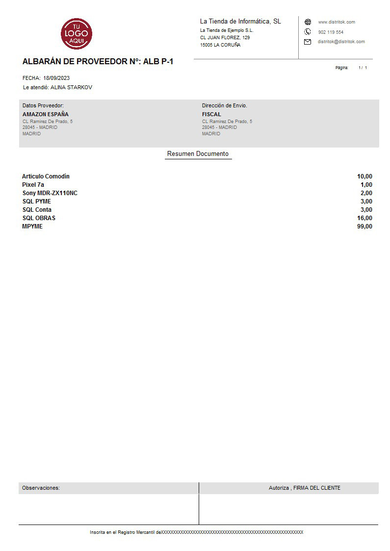 Albaran prov 07 sin Valorar