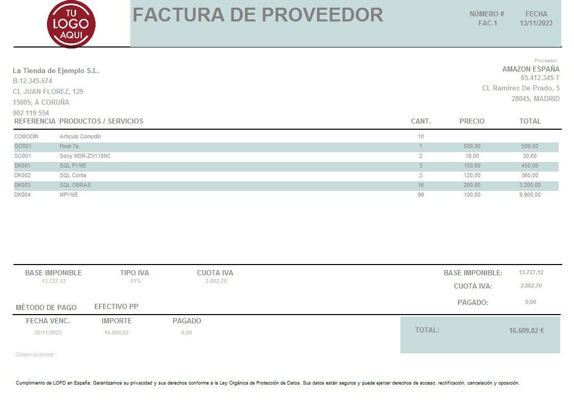 Factura prov 10 apaisado