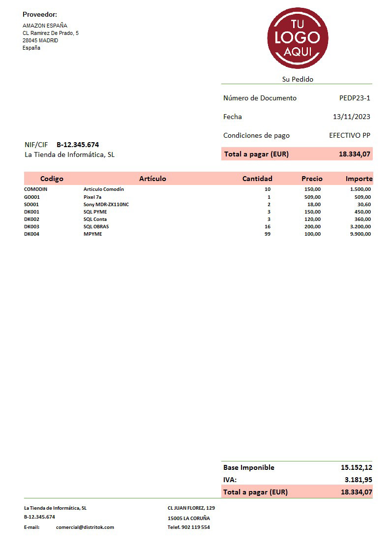 Pedido prov 04 generico