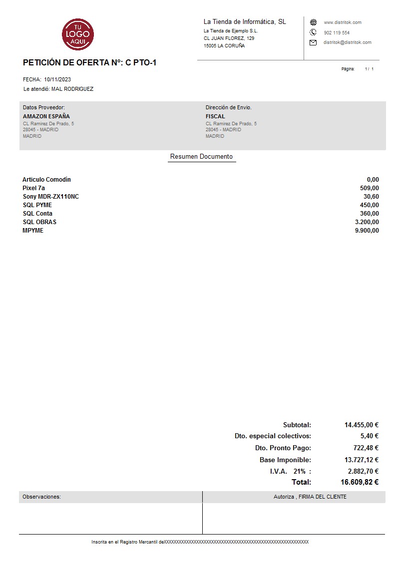 Presupuesto prov 07 generico