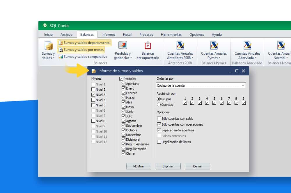 Cálculo de balances en SQL Conta - TeamSystem | Distrito.K