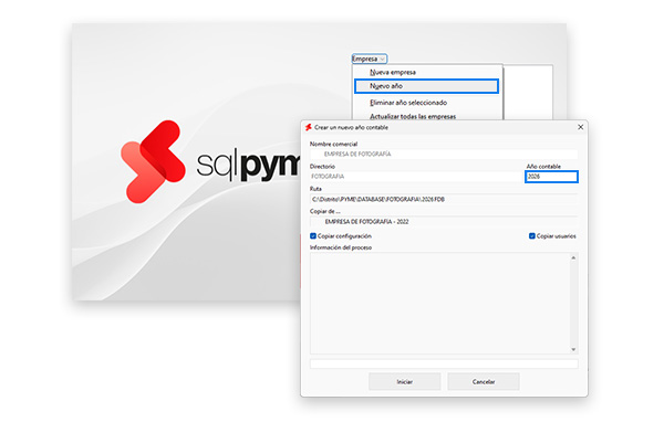 Cierre de año SQL Pyme